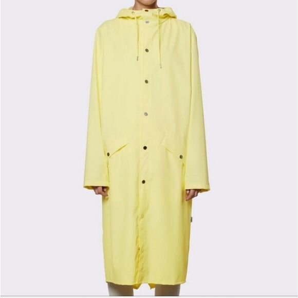 Rains RAIN Jacket in Straw AVAILABLE IN LONG AND SHORT - Picture 3 of 15